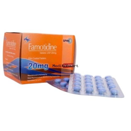 Famotidine Tablets USP 20mg - Fast-Acting Acid Reducer & Heartburn Relief