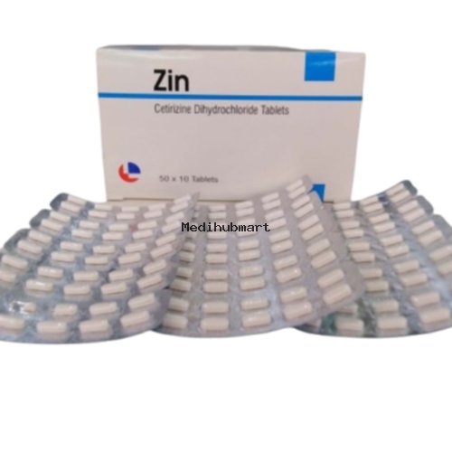Cetirizine Hydrochloride Tablets 10mg – 500 Tablets Bulk Pack for Allergy & Cold Relief