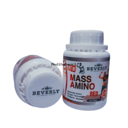 Beverly Nutrition Mass Amino Red (240 Tablets) - Premium Anabolic Amino Acid Supplement